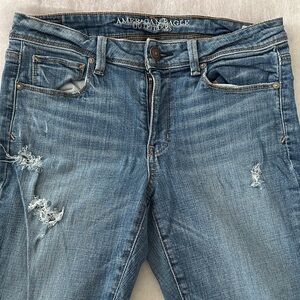 American Eagle Outfitters Women's Blue Jeans size 8 Skinny